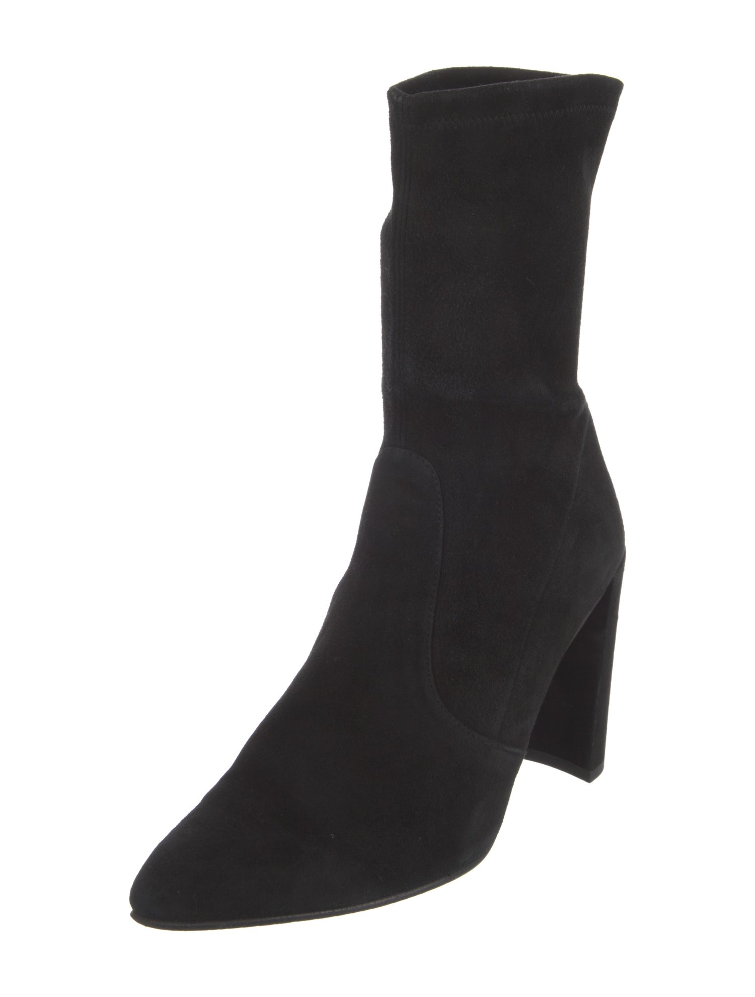 Stuart Weitzman Suede Sock Boots