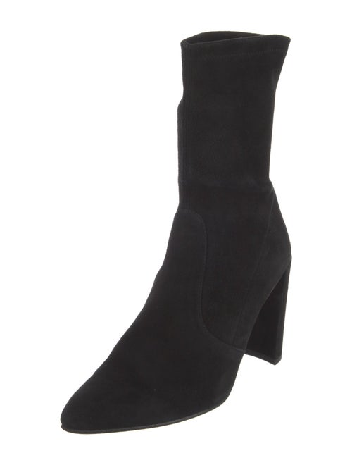 Stuart Weitzman Suede Sock Boots