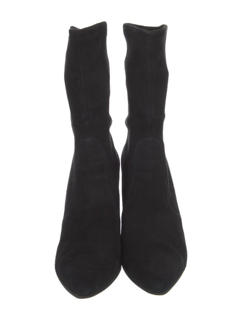 Stuart Weitzman Suede Sock Boots