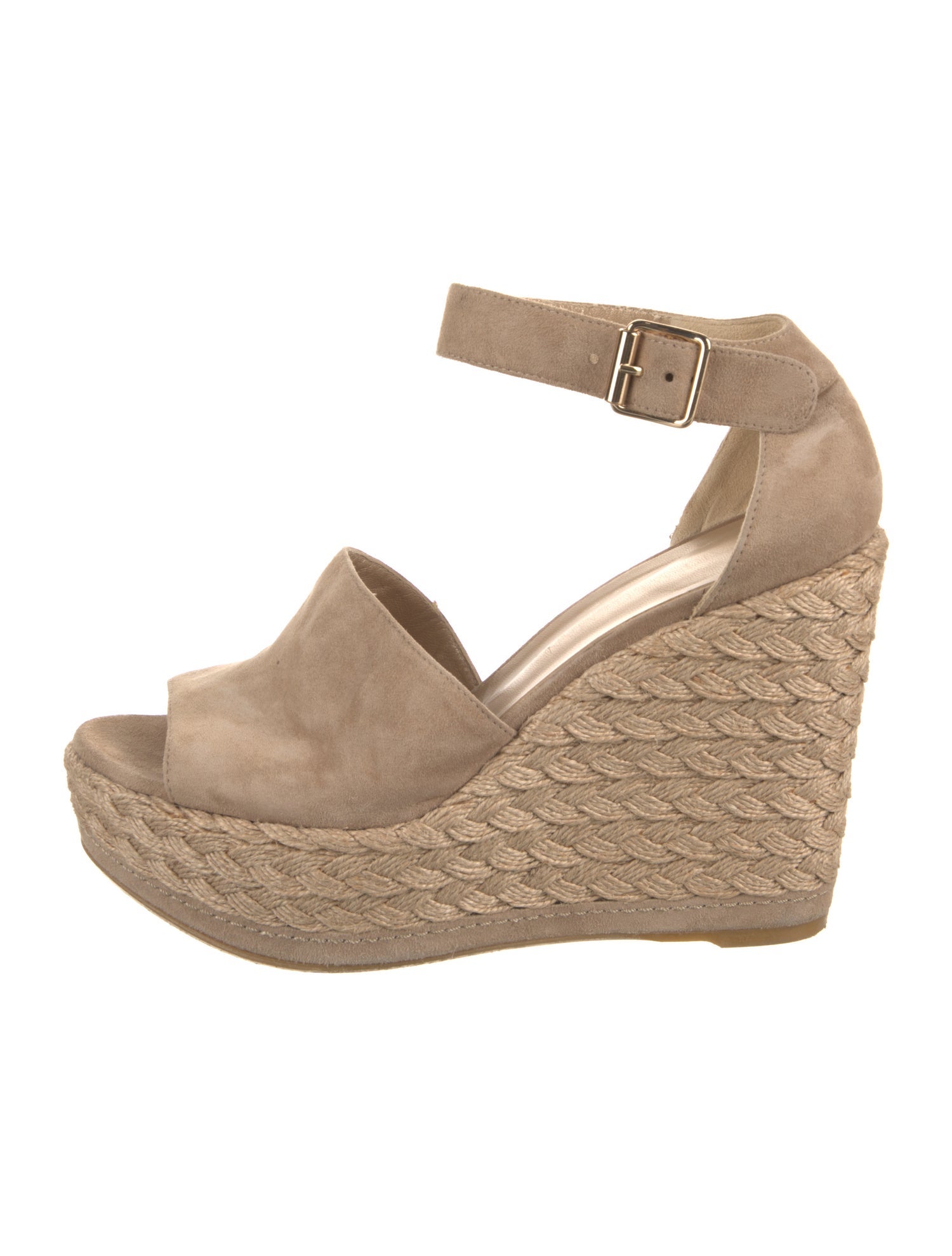 Stuart Weitzman Suede Espadrilles
