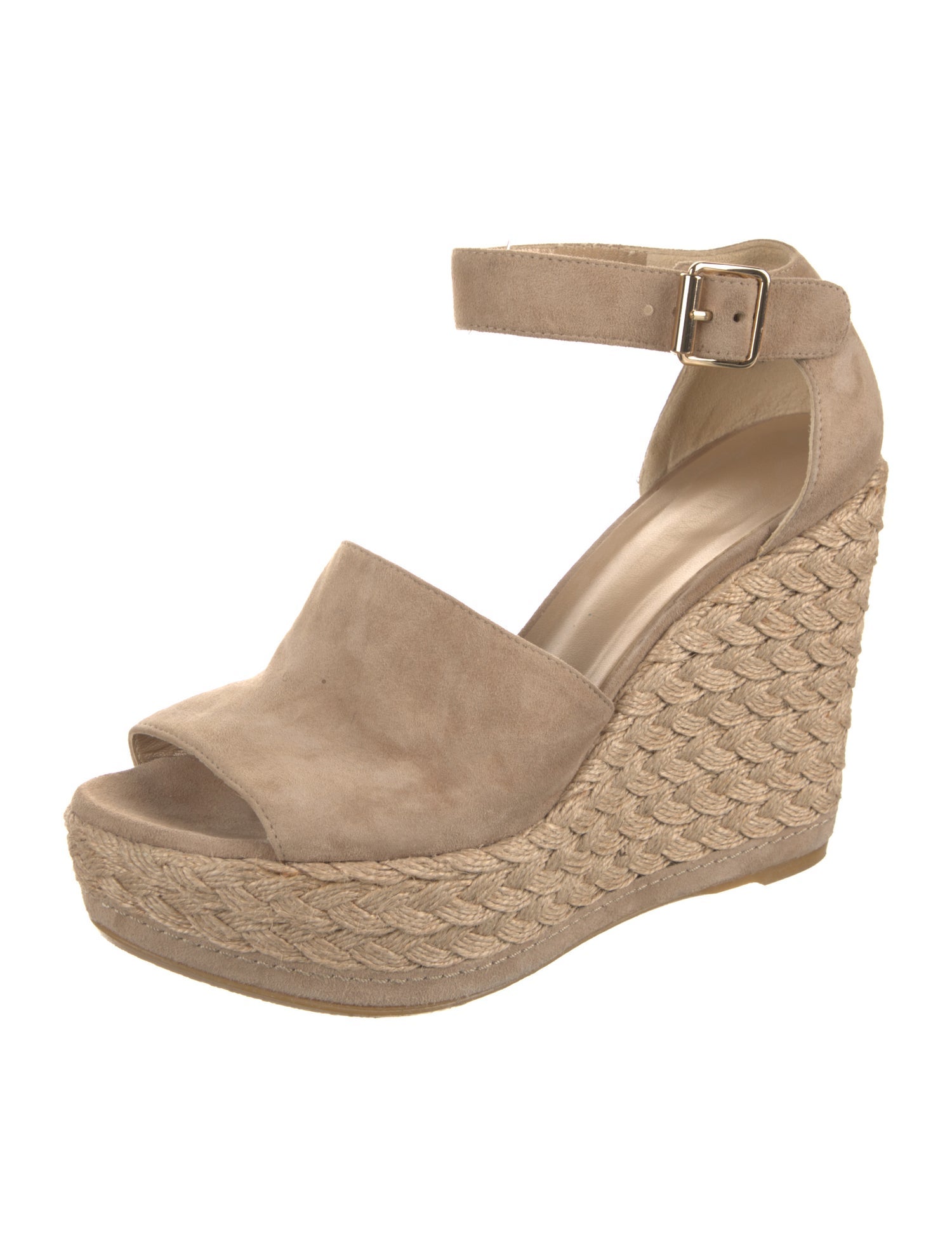 Stuart Weitzman Suede Espadrilles