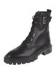Stuart Weitzman Leather Combat Boots