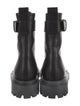 Stuart Weitzman Leather Combat Boots
