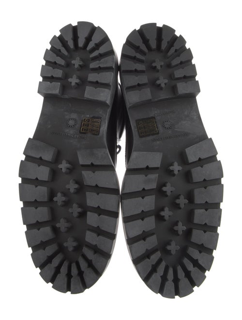 Stuart Weitzman Leather Combat Boots