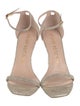 Stuart Weitzman Glitter Glitter Accents Sandals