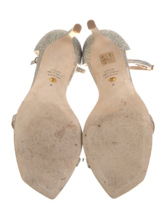 Stuart Weitzman Glitter Glitter Accents Sandals