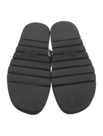 Stuart Weitzman Studded Accents Slingback Sandals