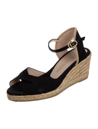 Stuart Weitzman Canvas Espadrilles