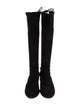 Stuart Weitzman Suede Lace-Up Boots