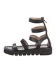 Stuart Weitzman Leather Gladiator Sandals