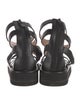 Stuart Weitzman Leather Gladiator Sandals