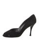 Stuart Weitzman Suede D'Orsay Pumps