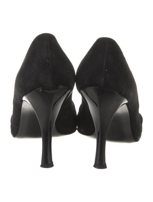 Stuart Weitzman Suede D'Orsay Pumps