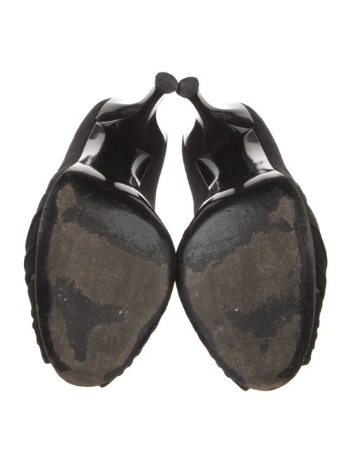 Stuart Weitzman Suede D'Orsay Pumps