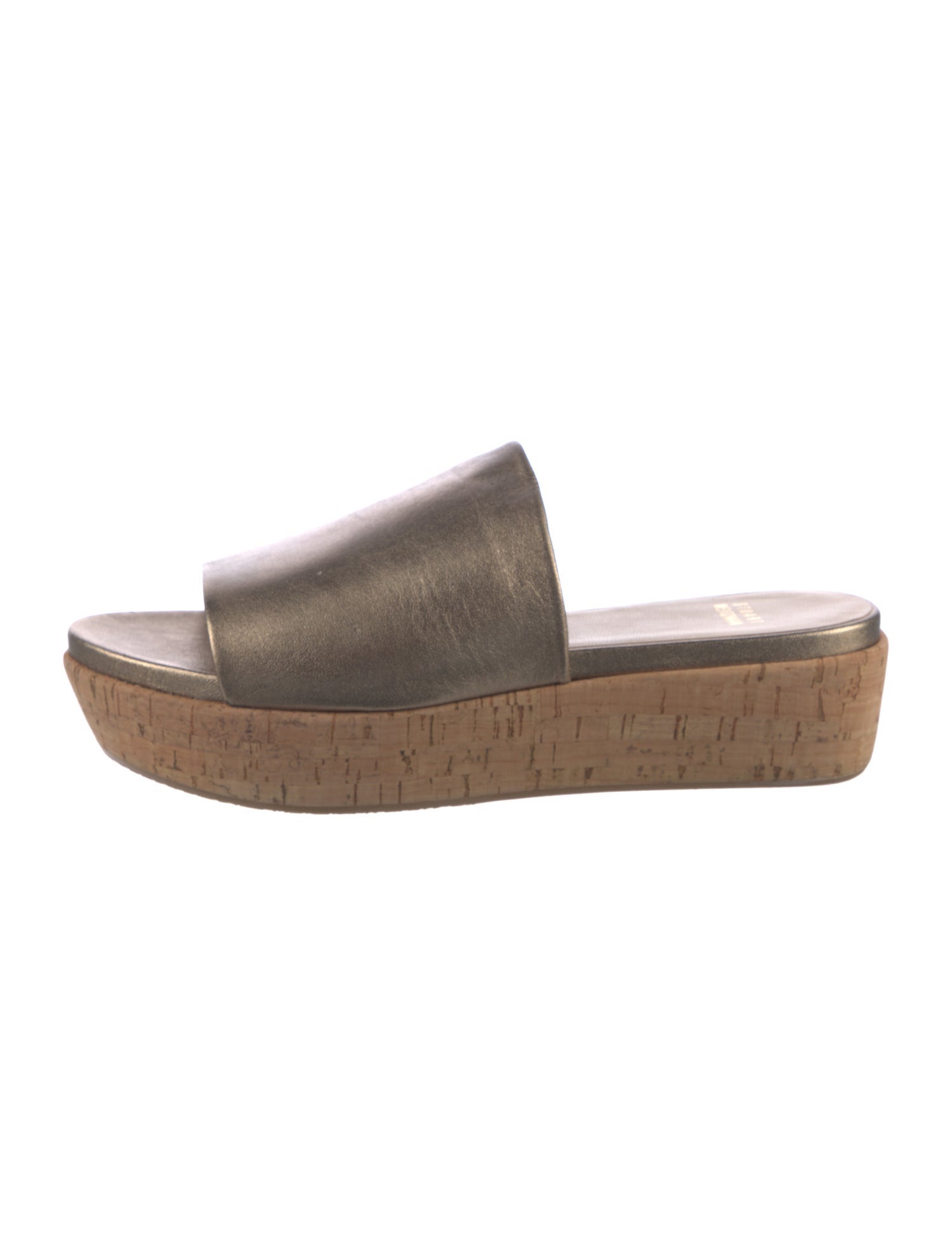 Stuart Weitzman Leather Slides
