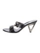 Stuart Weitzman Patent Leather Slides