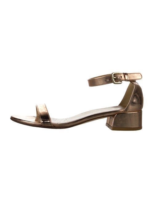 Stuart Weitzman Patent Leather Sandals