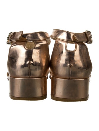 Stuart Weitzman Patent Leather Sandals