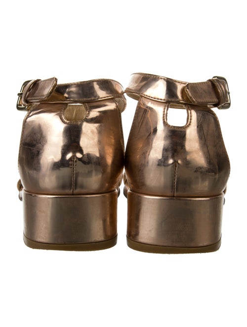 Stuart Weitzman Patent Leather Sandals