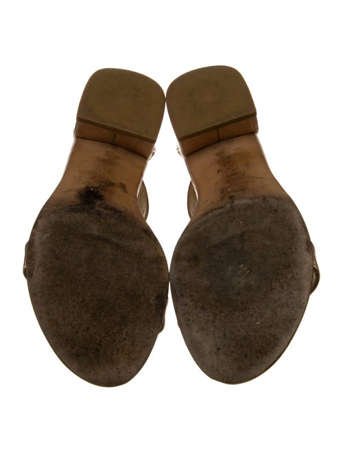 Stuart Weitzman Patent Leather Sandals