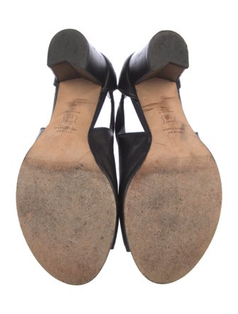 Stuart Weitzman Leather Slingback Pumps