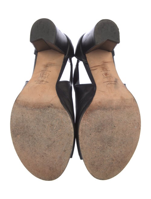 Stuart Weitzman Leather Slingback Pumps