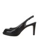 Stuart Weitzman Patent Leather Slingback Pumps
