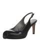 Stuart Weitzman Patent Leather Slingback Pumps