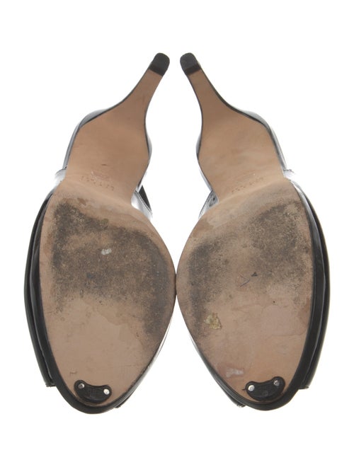 Stuart Weitzman Patent Leather Slingback Pumps