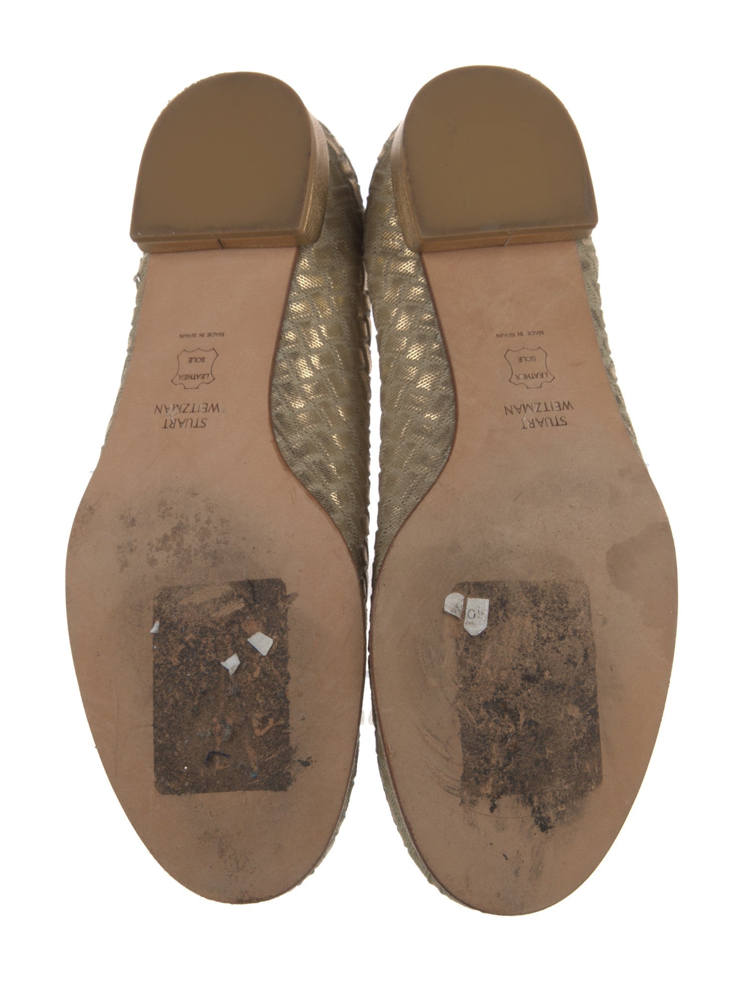 Stuart Weitzman Animal Print Ballet Flats