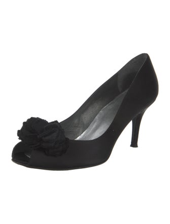 Stuart Weitzman Satin Pumps