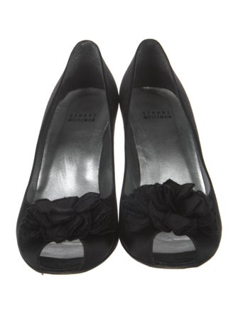 Stuart Weitzman Satin Pumps