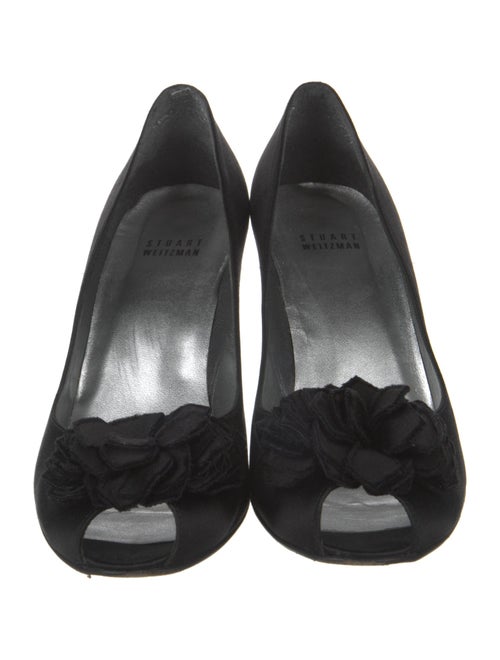 Stuart Weitzman Satin Pumps