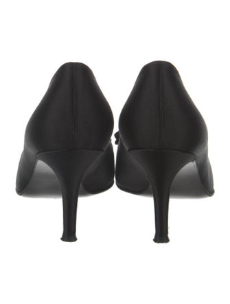 Stuart Weitzman Satin Pumps