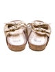 Stuart Weitzman Leather Slides