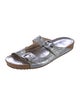 Stuart Weitzman Leather Slides