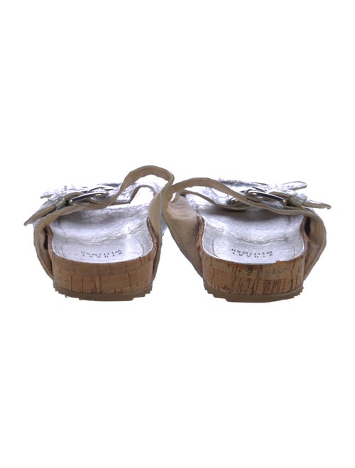 Stuart Weitzman Leather Slides