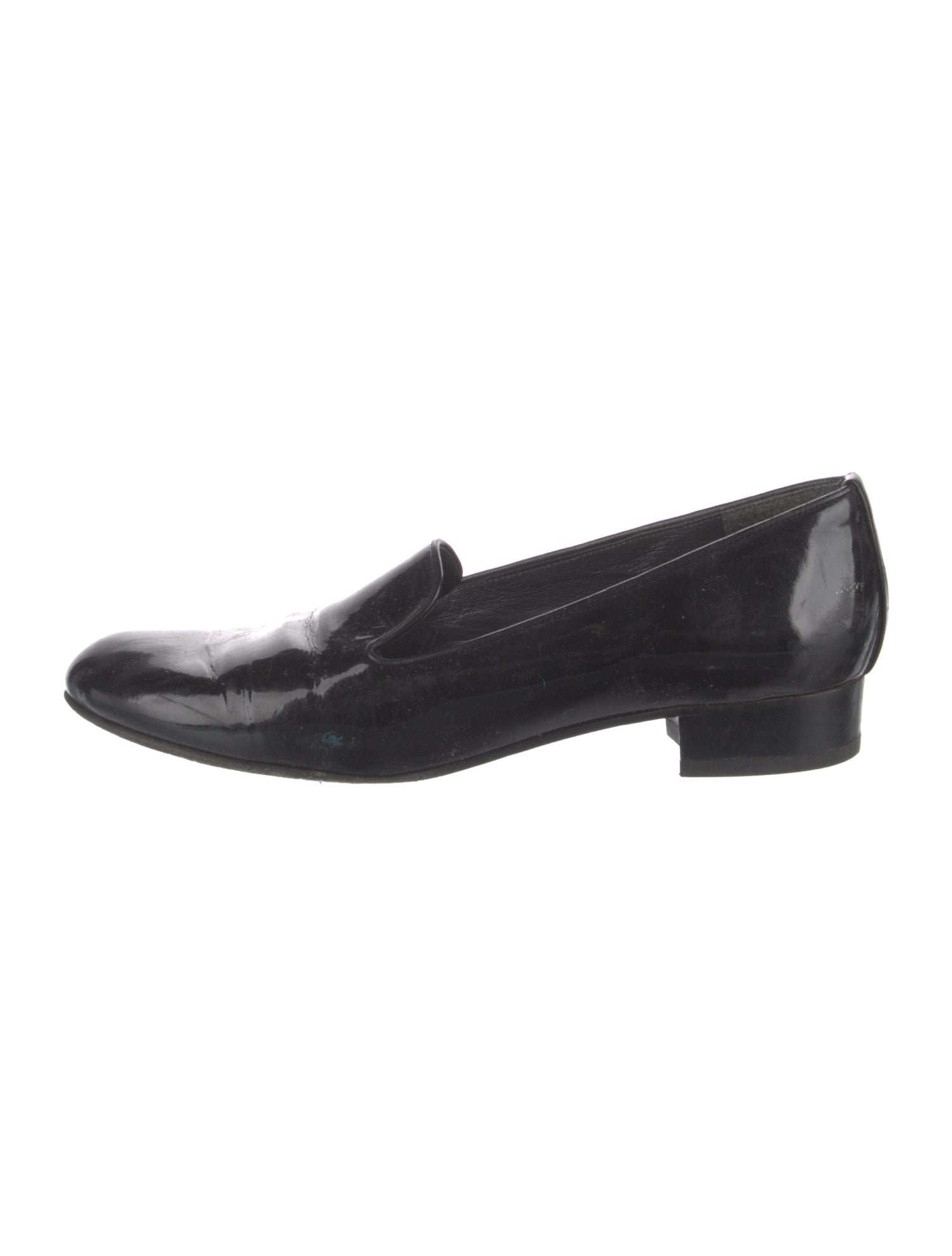 Stuart Weitzman Patent Leather Loafers