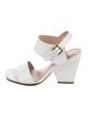 Stuart Weitzman Leather Slingback Sandals
