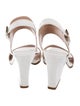 Stuart Weitzman Leather Slingback Sandals
