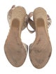 Stuart Weitzman Snakeskin Animal Print Espadrilles
