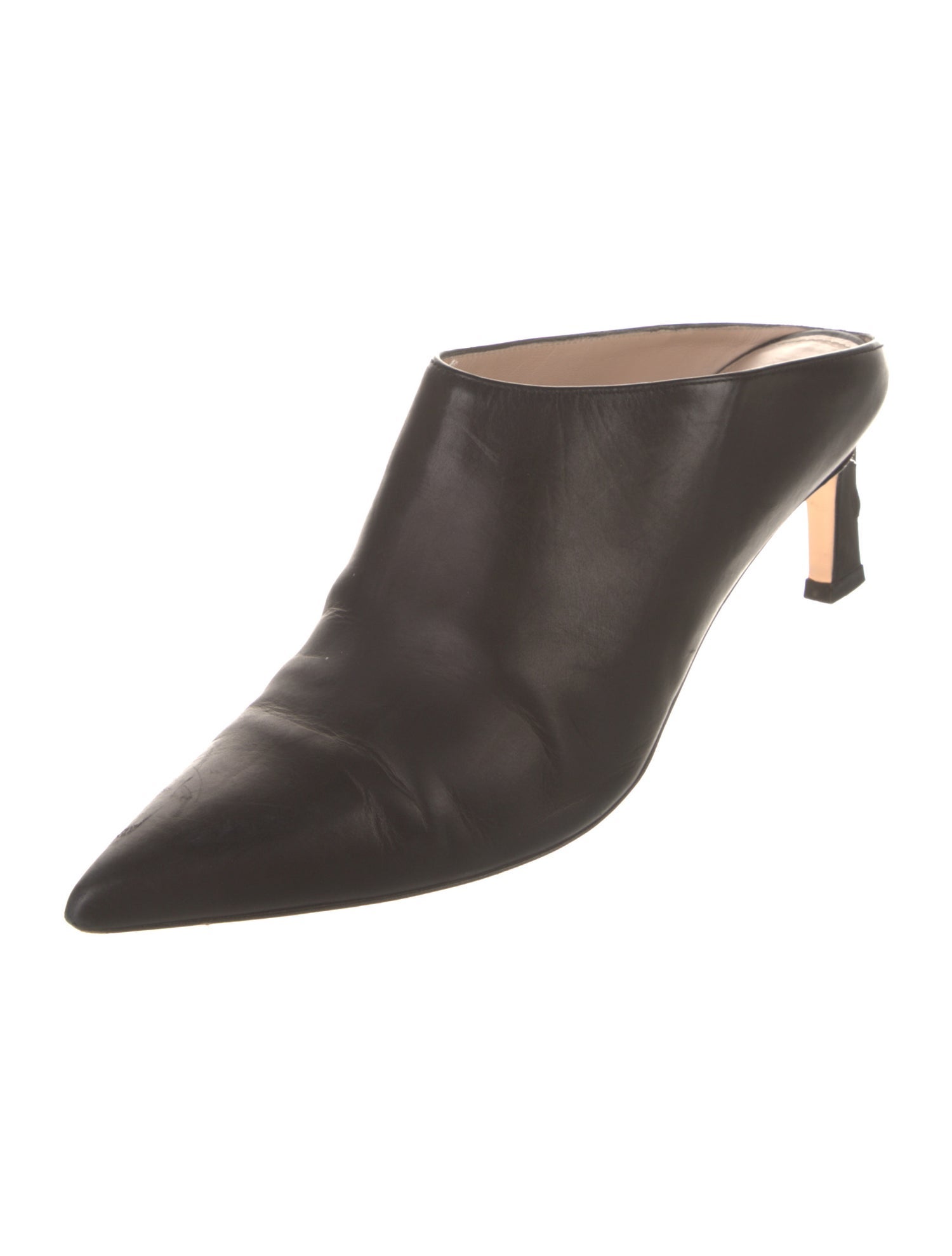 Stuart Weitzman Leather Mules
