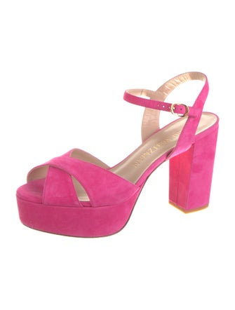 Stuart Weitzman Suede Sandals