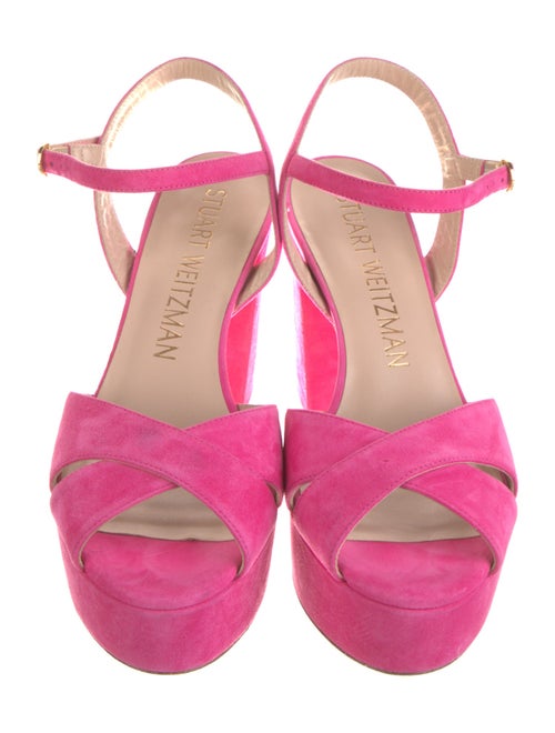 Stuart Weitzman Suede Sandals