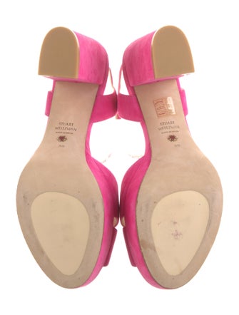 Stuart Weitzman Suede Sandals