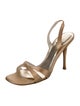 Stuart Weitzman Leather Slingback Sandals