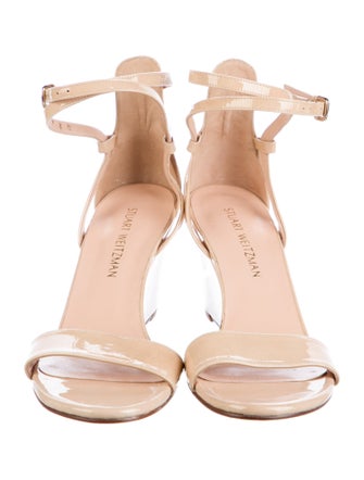 Stuart Weitzman Patent Leather Sandals