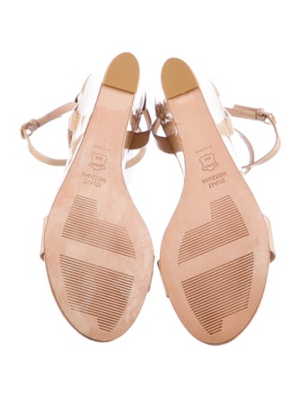 Stuart Weitzman Patent Leather Sandals