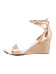 Stuart Weitzman Patent Leather Sandals
