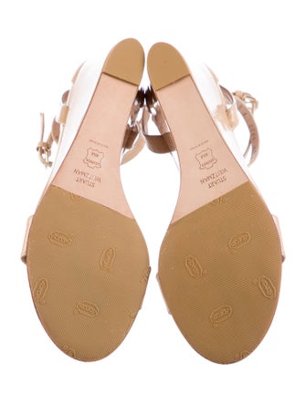 Stuart Weitzman Patent Leather Sandals